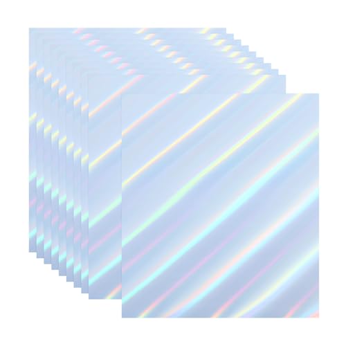 Papier holographique A4 anti-gondolage avec adhésif intégré pour un bricolage propre