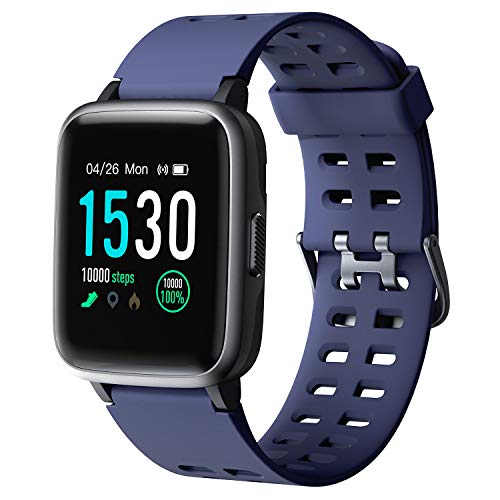 Arbily Smart Watch for Android Phone iPhone, Smartwatch with Heart Rate Monitor Waterproof
