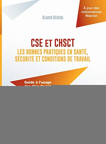 Télécharger CSE et CHSCT : les bonnes pratiques en santé, sécurité et conditions de travail: Guide à l'usage PDF Ebook En Ligne