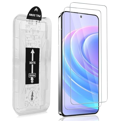Hengnewro für Xiaomi 15 für Panzerglas [Auto-Installation] 2 Stücke Panzer Schutz Glas 9H Härte Displayschutz Anti-Kratzen HD Anti-Fingerabdruck Folie
