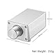 Nobsound High Precision Passive Preamp Volume Controller VOL Control HiFi Preamplifier ALPS (RCA&HiFi Version, Silver)