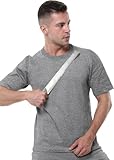 BLUEZY Schnittfeste Kleidung Kurzärmliges Sicherheitsoberteil Schnittschutz Gegen T-Shirt Arbeitskleidung Für Den Persönlichen Sicherheitsschutz Für Arbeiter In Der Metallherstellung, Glas B,XXL