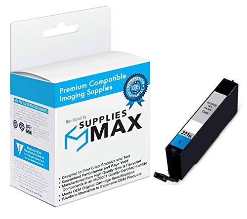 SuppliesMAX Compatible Replacement for Canon PIXMA MG-5720/MG-6820/MG-6822/MG-7720/TS-5020/TS-6020/TS-8020/TS-9020 Cyan High Yield Inkjet (715 Page