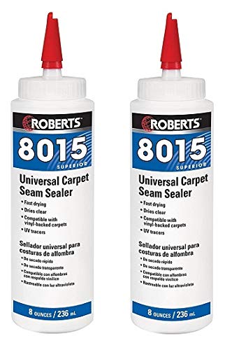 Roberts 8015-A Solvent Free Universal Carpet Seam Sealer (Two Pack)