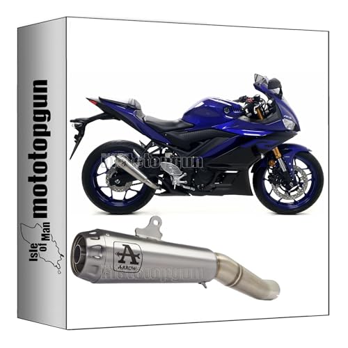 Escape Arrow Pro-Race de nichrom homologado con fondo de acero Mototopgun