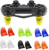Sonuen 1Pair L2 R2 Extension Trigger Button for PS4 Pro Slim Controller Gamepad Extender Key (Black)