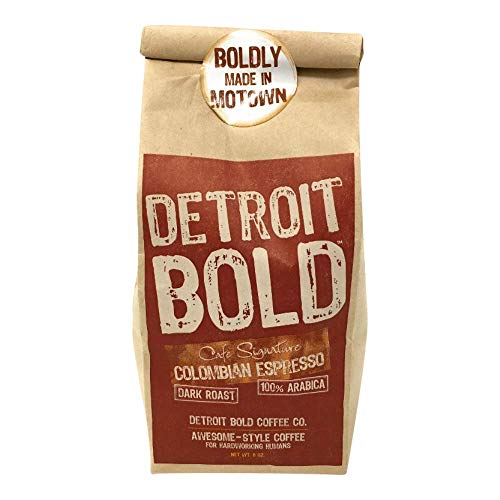 DETROIT BOLD COFFEE Cafe Signature Coffee, 8 OZ miniatura 1