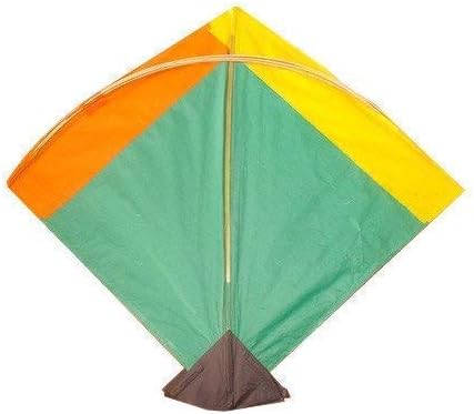 KRUM Paper Indian Fighter Cheel Kite Patang (Multicolour, 25x22, Large) - Pack of 25