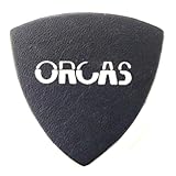 Orcas Ukulele Genuine Leather Pick (OULP-TRM BLK)