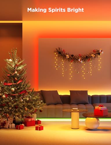 Govee H61591A1 Smart Led Strip Lights, 16.4Ft Wifi Led Strip Lighting Work With Alexa And Google Assistant, 16 Million Colors With App Control And Music Sync Led Lights For Bedroom, Kitchen, Tv, Party thumb #1