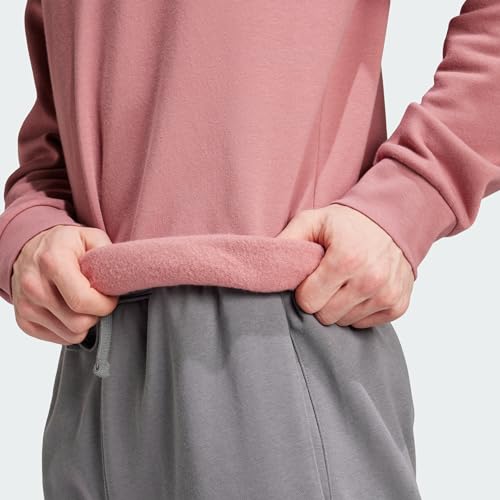 Image of adidas Mens Cotton M Feelcozy Swt Crew Neck Sweatshirt