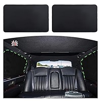 Magnetic Car Window Shade 4/mo - Finance ZATOOTO Car Side Window Shades - Black 2 Pcs Privacy Magnetic Blinds Curtains - Sun Shades Blackout Window Covers For Family Baby Sleeping Camping Accessories