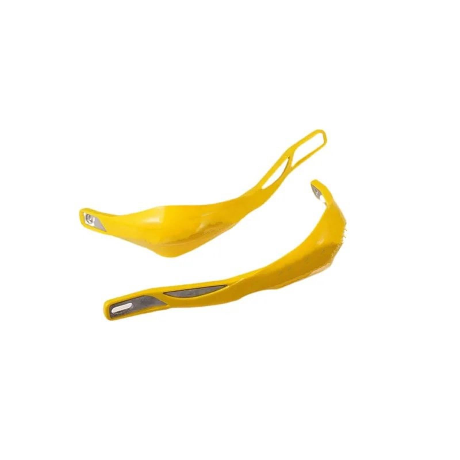osłona dłoni motocykla Akcesoria do modyfikacji motocykli terenowych Osłona przednia przed upadkiem 22 mm osłona przedniej szyby w kształcie łuku(Yellow)