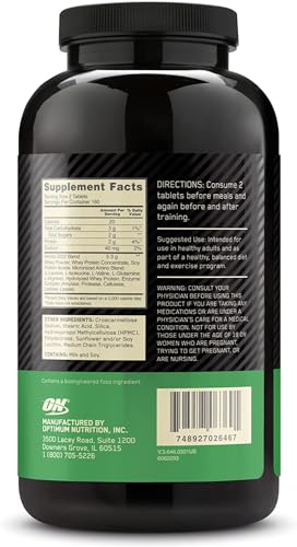 Optimum Nutrition Superior Amino 2222 Tablets, Complete EAAs, 320 Ct - image 8