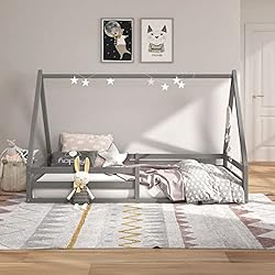 Cama Montessoriana Idimex Madeira Maciça Casa Sila