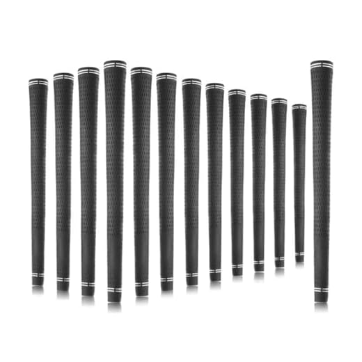 Hopbucan 13Pcs Golf Grips Golf Grip Standard Golf Clubs Grips Anti-Slip All Weather Golf Accessories