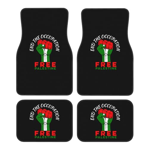 Free Palestine Automotive Floor Mats