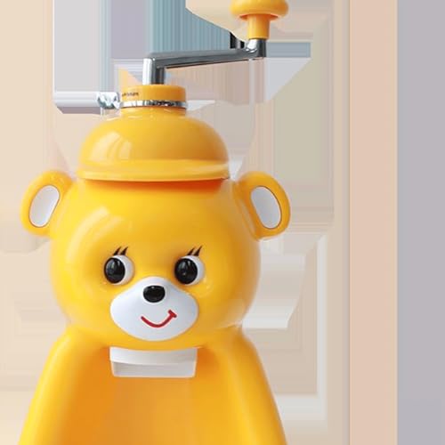 Rasoir à glace manuel portable grande capacité ours beige