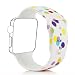 Bemorcabo Replacement Bands for Apple Watch, Smart Watch Bracelet Strap, Silicone Sport Style Wristband, for iWatch 38mm or 42mm, Both Series 1 and Series 2, Band Only