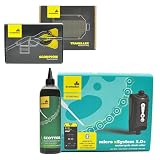 Scottoiler Essentials Micro xSystem 3.0+ Sistema Elettronico Automatico di Lubrificazione della Catena del Motociclo con Controllo Bluetooth incluso Scottoil Verde Biodegradabile, Iniettore Doppio Sco