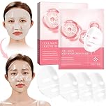 Collagen Mask, Bio Collagen Face Mask, Korean Collagen Mask Overnight - Moisturize and Hydrate Skin (34g X 4ea)