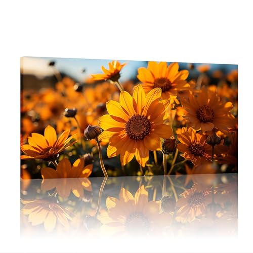 Affiches de tournesol pour bureau et chambre décoration murale fleurs jaunes ambiance nature