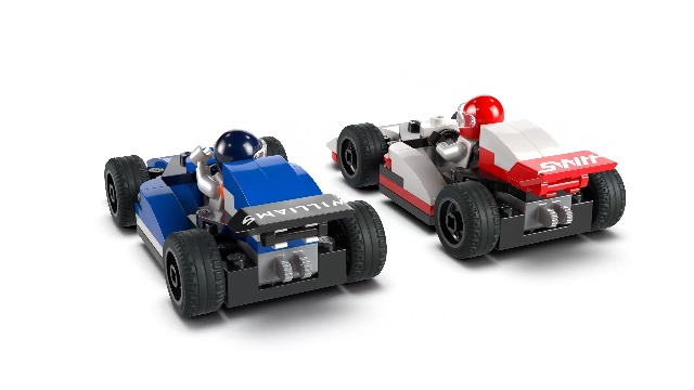 Amazon.com: LEGO City F1 Williams Racing & Haas F1 Race Car Toys