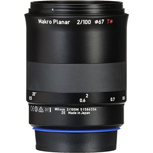 Image of ZEISS Milvus ZE 2 /100M Macro Camera Lens for Canon EF-Mount SLR /DSLR Cameras