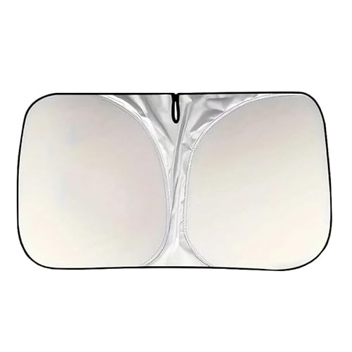 Car Windshield Sun Shade for Renault Kiger 2021-2024,UV Reflective Sun Shield Foldable Sun Visor with Storage Pouch, Blocks UV Rays Dashboard Protection Heat Blocker