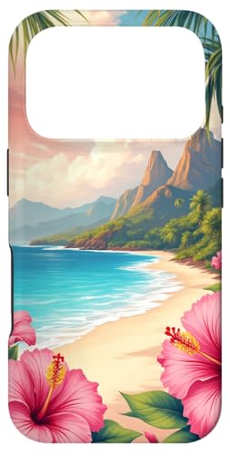 Tropical Hawaii & Hawaiian Flower, Hibiscus, Kauai Case for iPhone 17 Pro