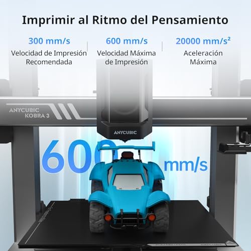 Impresora 3D ANYCUBIC Kobra 3 Combo: Alta Velocidad Multicolor con 8 colores - ¡Descubre sus funciones! - Fernando Cortés