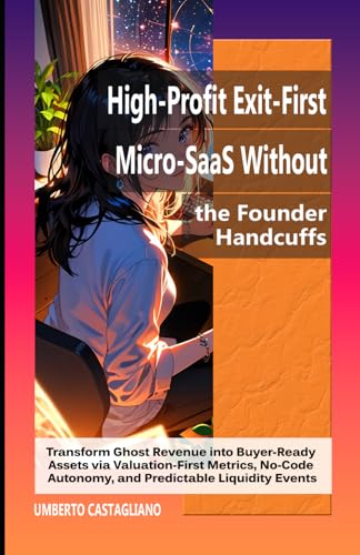 High-Profit Exit-First Micro-SaaS Without the Founder Handcuffs: Transform Ghost Revenue into Buyer-Ready Assets via Valuation-First Metrics, No-Code Autonomy, and Predictable Liquidity Events