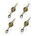 Locking Magnetic Clasps - Set of 4 GOLD By Jumbl