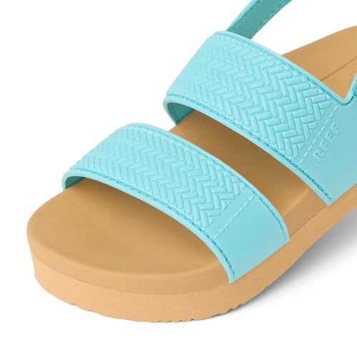 Image of REEF Girls Toddler /Little Kid Water Vista Platform Sandal, Water Friendly, Adjustable Strap
