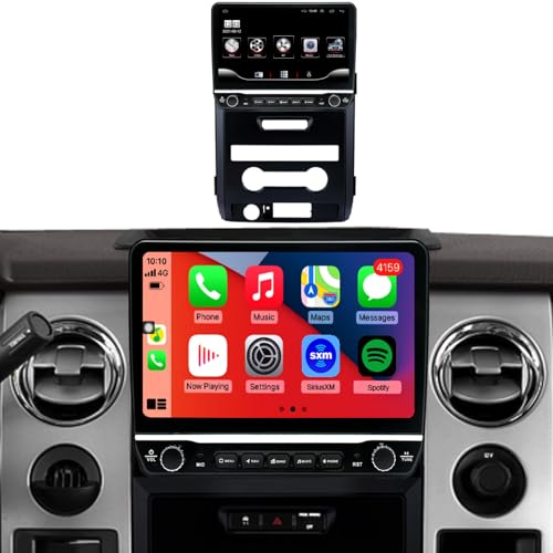 Radio con pantalla táctil QLED para Ford F150 2009-2012