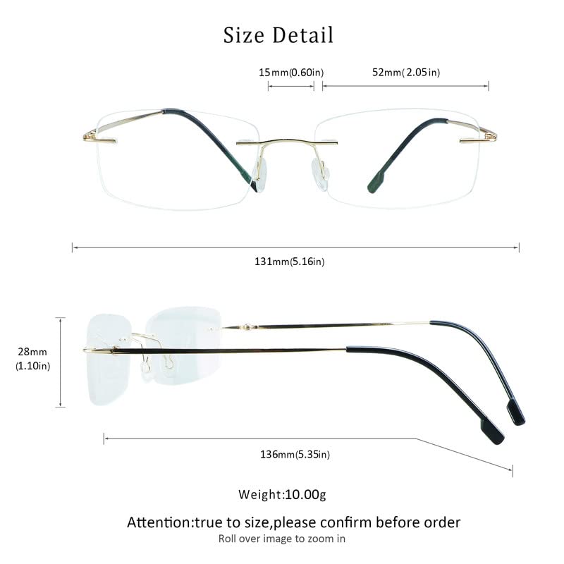 Image of YEIN Blue Light Blocking Glasses, Anti Eyestrain, TV Glasses for Women Men