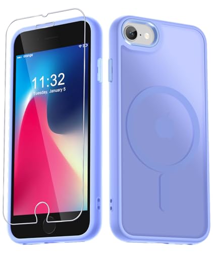 Image of for iPhone SE Case 2022(3rd) /2020(2nd), iPhone 8 /7 Case, Lavender Purple