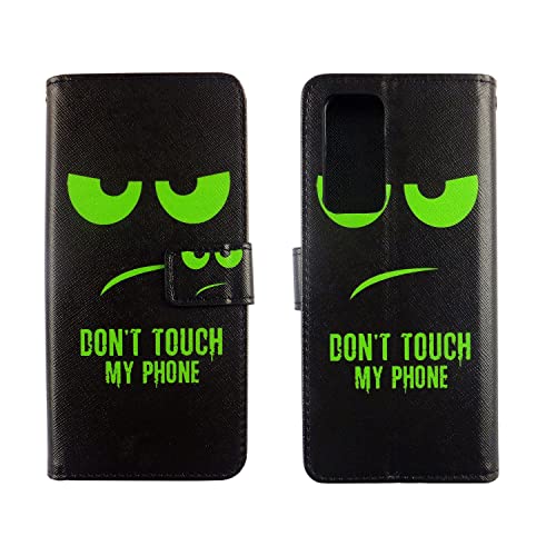 Housse Huawei P40 Dont Touch My Phone verte pour sécuriser vos trajets - 3