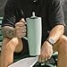 BrüMate Era Flip 40oz Tumbler with 100% Leakproof Covered Straw Lid | Hygienic Covered Straw | Insulated Stainless Steel Water Bottle with Handle | Cup Holder Friendly | BPA-Free (Lilac Dusk)
