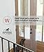 CLAWGUARD Heavy Duty Door Shield - The Ultimate Door Scratch Shield, Frame & Wall Scratch Protection Barrier for Dog and Cat Clawing, Scratching and Damaging Doors, Scratch Shield 20in x 44in