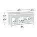 Sauder Edge Water Lift-top Coffee Table, Chalked Chestnut finish