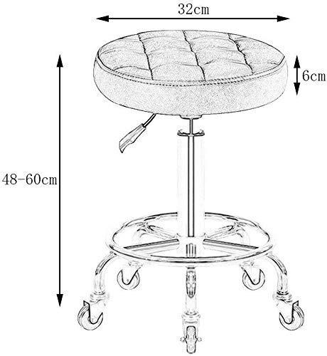 Chaise de douche réglable en hauteur ergonomique et mobile - 2