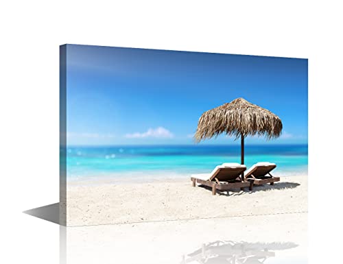 Toile de paysage marin 30x20 cm pour créer une ambiance plage dans votre salon