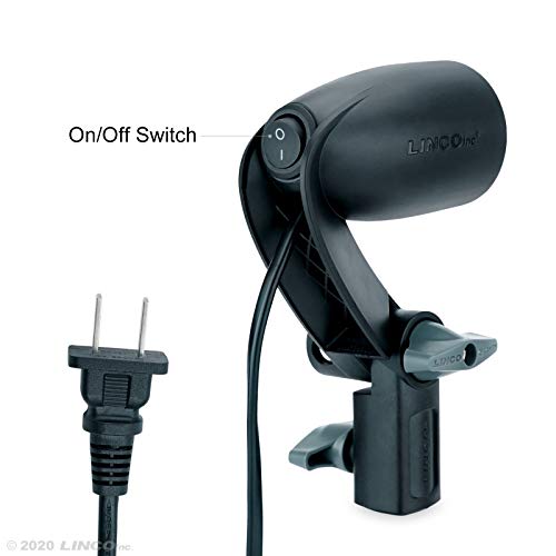 LINCO Lincostore 2 Pcs Photography Studio AC Fire-Resistant Socket Light Stand Mount Umbrella Holder E26/E27 Mini Cirrus 5310 - Thumbnail 3