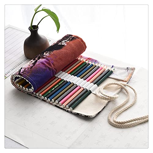 Fine art painting utensils, curtain scroll pencil case.