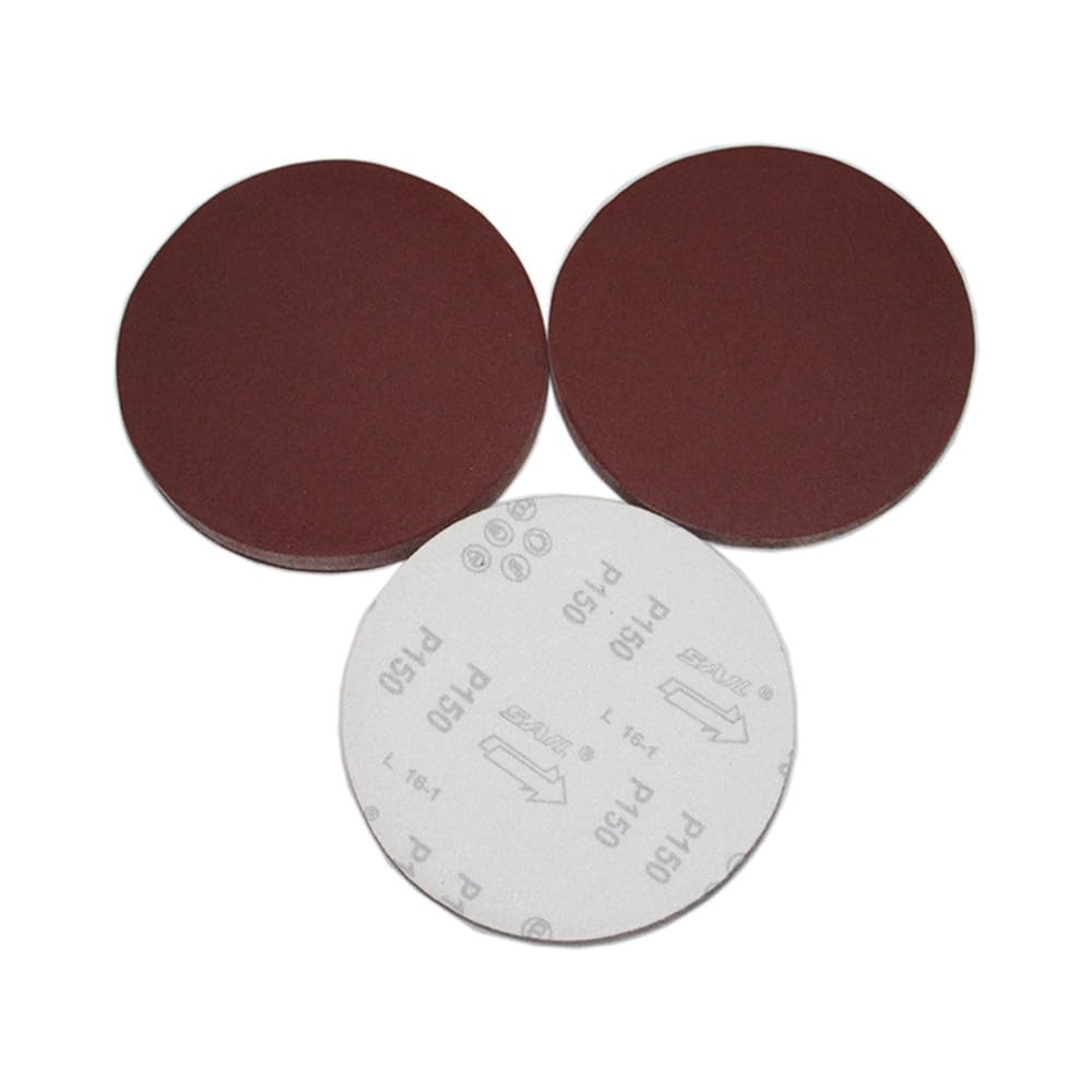 20 sztuk/50 sztuk/100 sztuk 5-calowy uciekający dysk papiery ścierne 125mm arkusz powrót uciekający papier ścierny wyginanie arkusz szlifierski samoprzylepne, 100 sztuk, 80