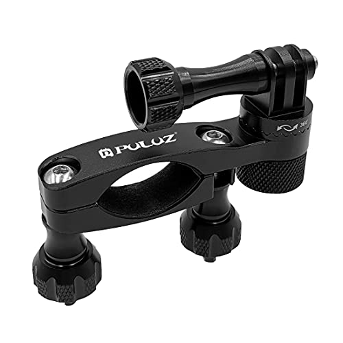 Supporto per fotocamera da bici con morsetto per Gopro rotazione a 360 gradi per bicicletta e moto supporto per GoPro Hero 12 11 10 9 8 7 6 5 e DJI Osmo Action Camera