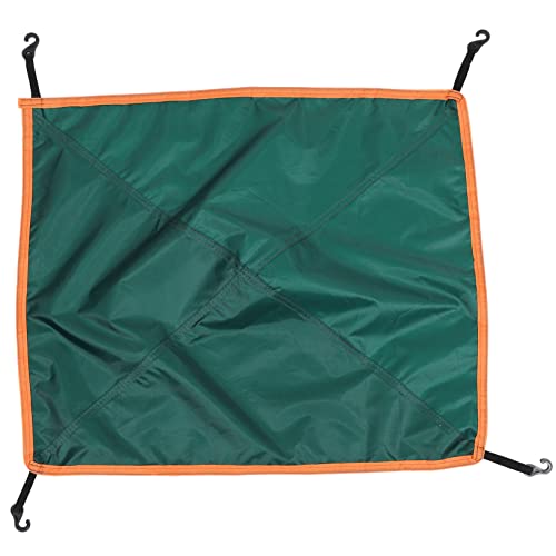 BESPORTBLE Tent Shelter Awning Cover 23.62x19.69inch Waterproof Sun Shelter for 2-3 Person Tent Green