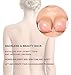 Wingslove Sticky Adhesive Bra Strapless Push up Invisible Reusable Self Silicone Bras for Backless Dress (C,Nude)