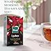 DILMAH Lychee Flavored Black Ceylon Tea - 20 Individually Wrapped Tea Bags - Premium Aromatic Blend - Rich Lychee Fruit Taste - High-Grown Ceylon Tea - Perfect for Hot or Iced Beverages